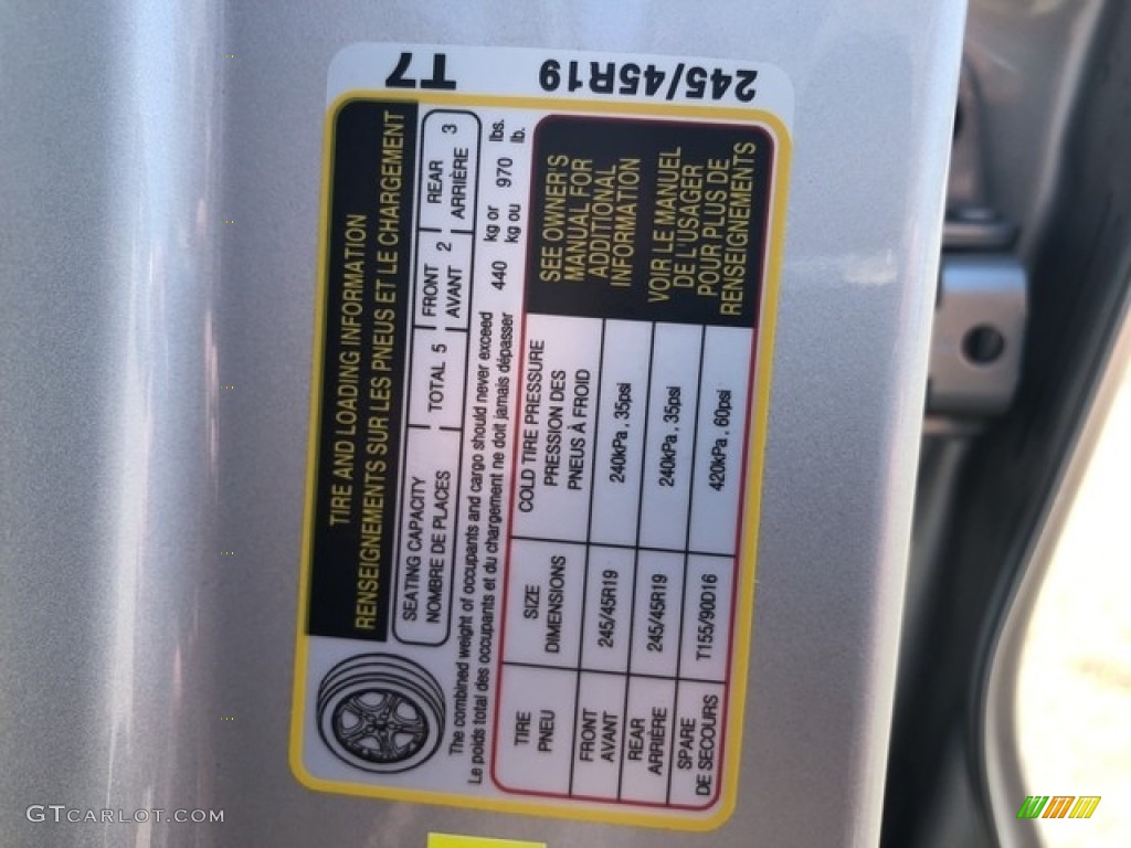 2018 Hyundai Tucson Sport AWD Info Tag Photos