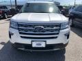 2018 White Platinum Ford Explorer XLT 4WD  photo #2