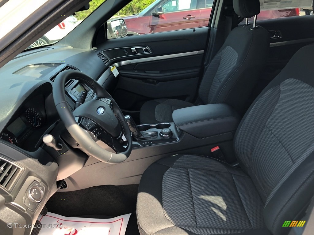 2018 Explorer XLT 4WD - White Platinum / Ebony Black photo #4