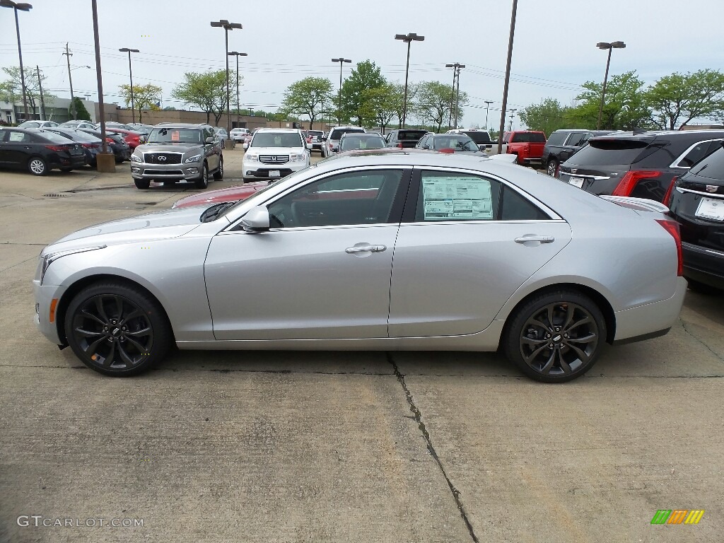 Radiant Silver Metallic 2018 Cadillac ATS AWD Exterior Photo #127302419
