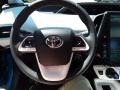 2018 Toyota Prius Prime Moonstone Interior Steering Wheel Photo