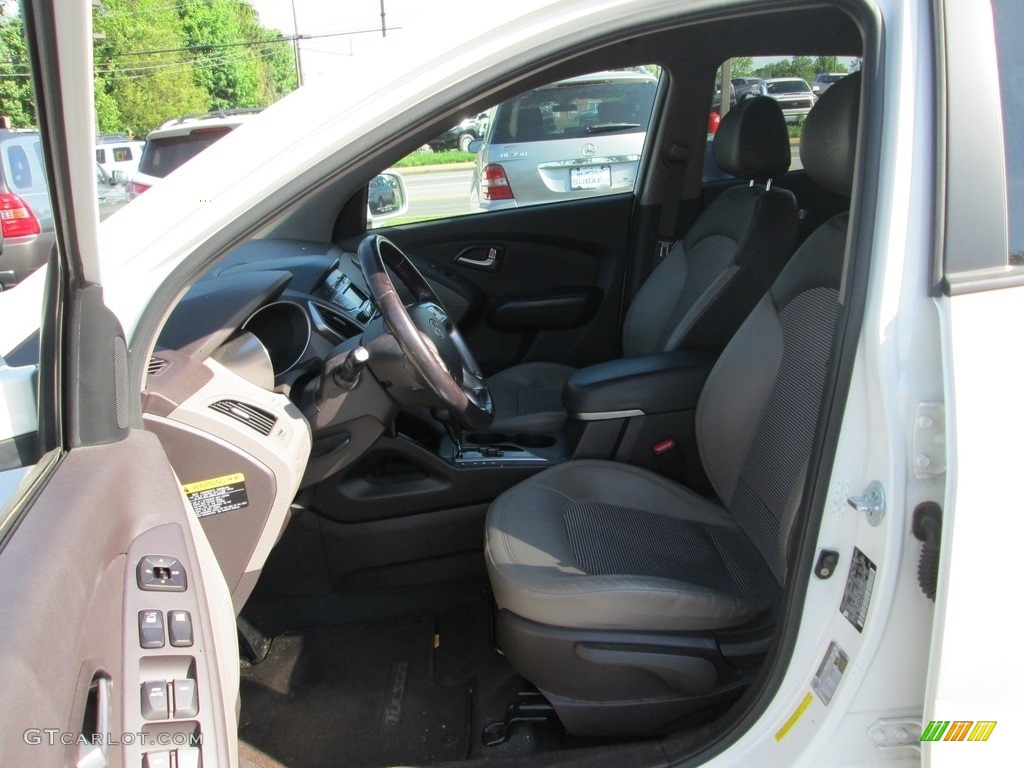 2012 Tucson GLS - Cotton White / Taupe photo #13