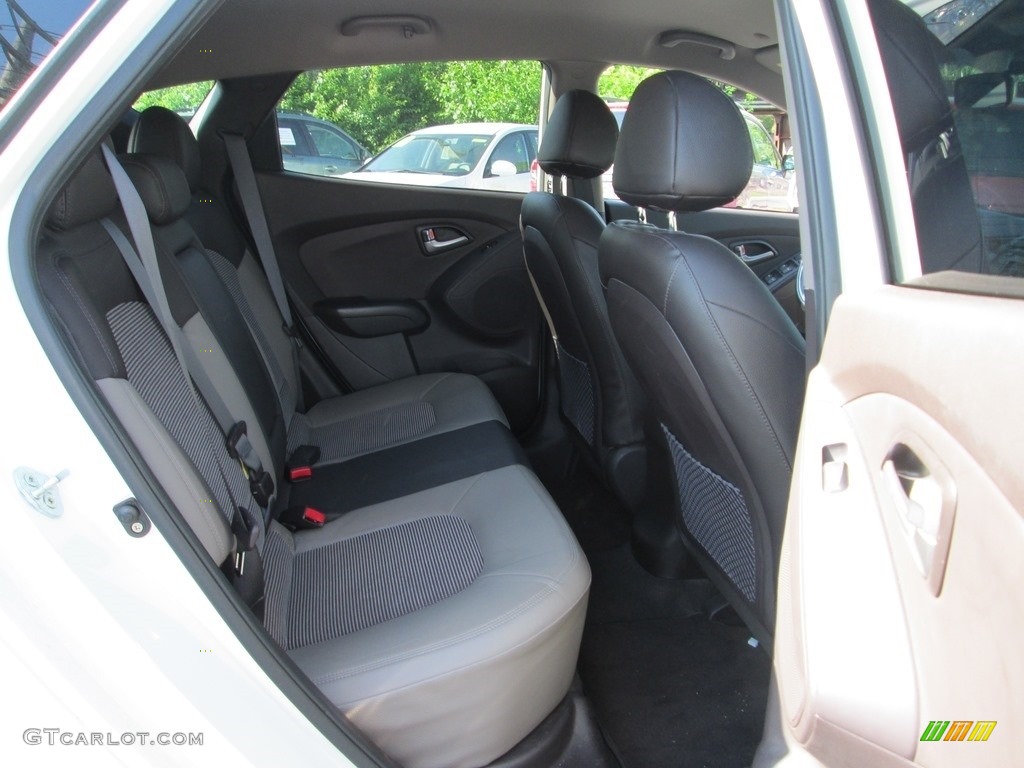2012 Tucson GLS - Cotton White / Taupe photo #19