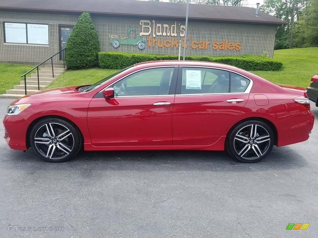 2017 San Marino Red Honda Accord Sport Special Edition Sedan