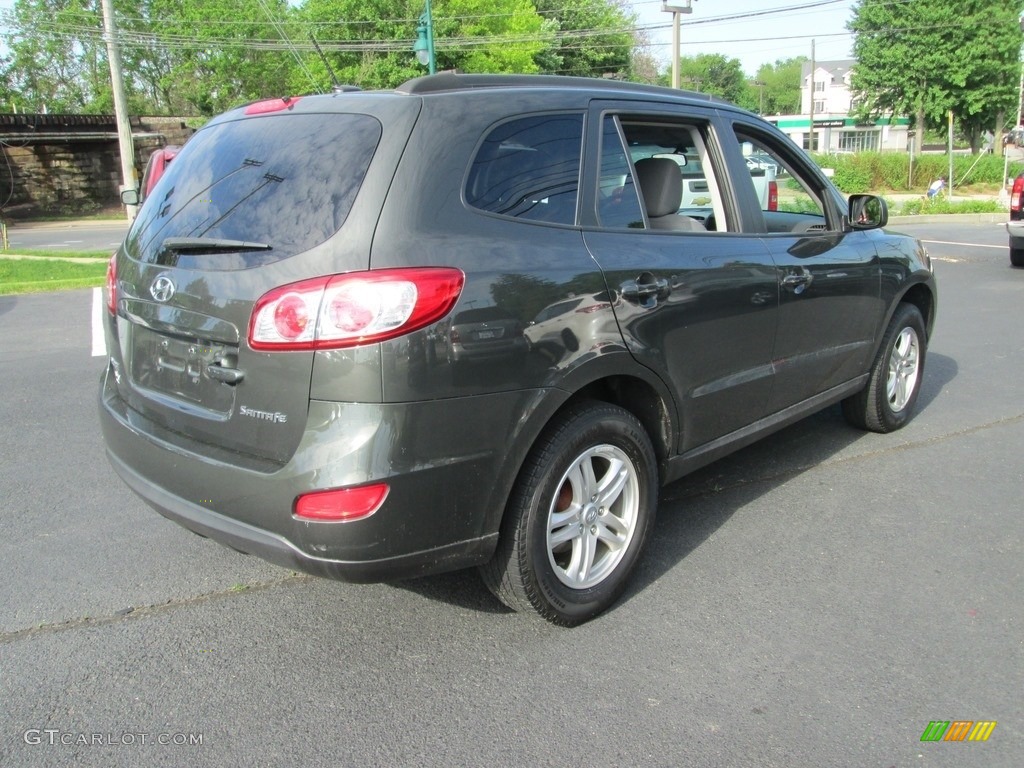 2011 Santa Fe GLS - Black Forest Green / Gray photo #6