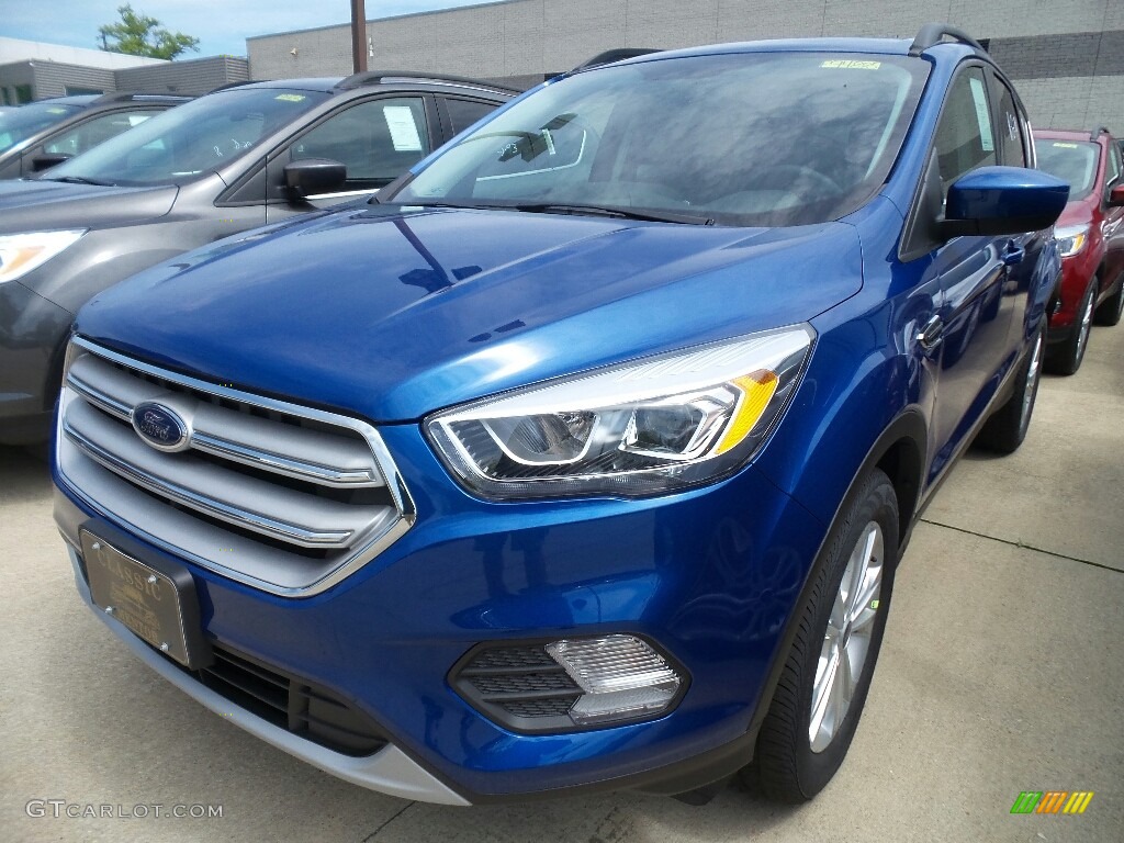 2018 Escape SEL - Lightning Blue / Charcoal Black photo #1