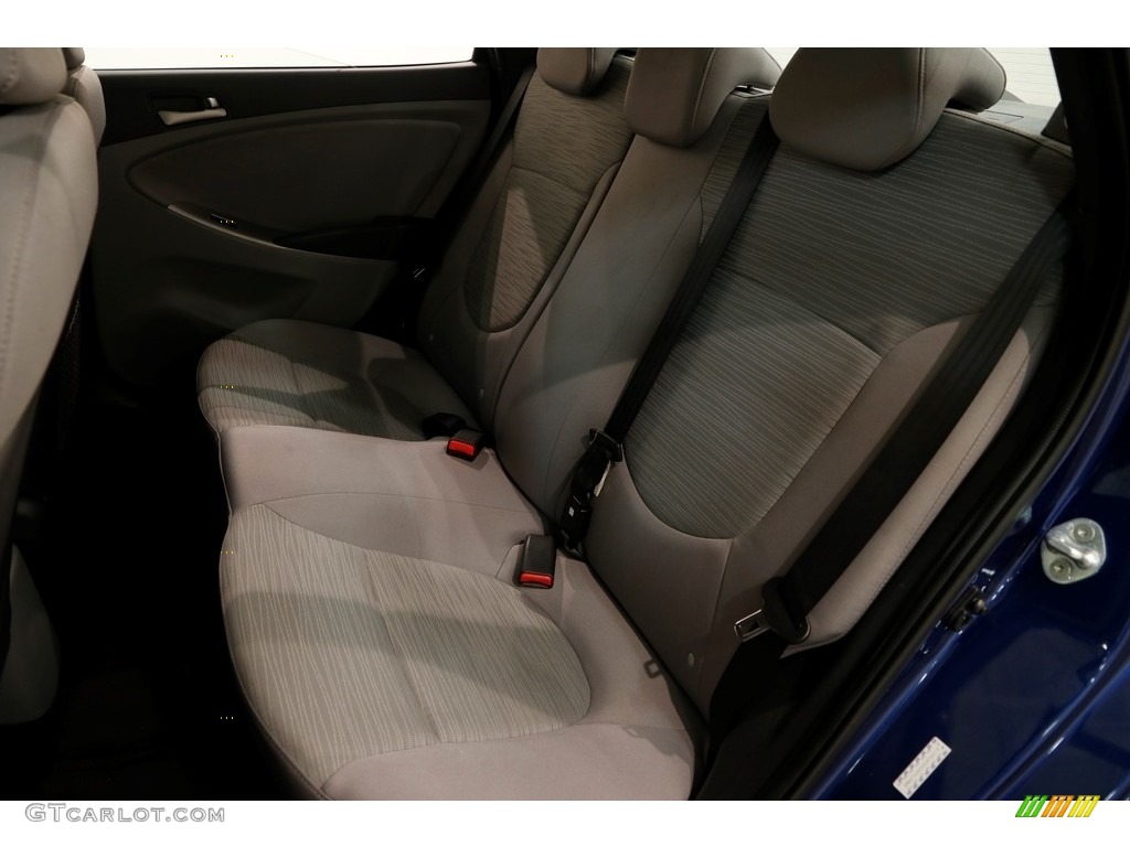 2016 Accent SE Sedan - Pacific Blue / Gray photo #13