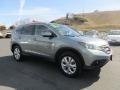 2012 Opal Sage Metallic Honda CR-V EX-L 4WD  photo #1