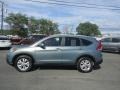 2012 Opal Sage Metallic Honda CR-V EX-L 4WD  photo #4