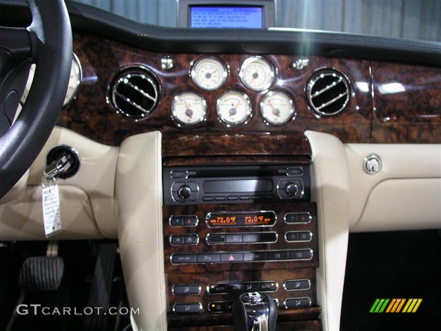 2007 Bentley Azure in Beluga/Cotswold Pinstripe / Cotswold /Beluga/Burr Walnut Veneer, Front Console 2007 Bentley Azure Standard Azure Model Parts