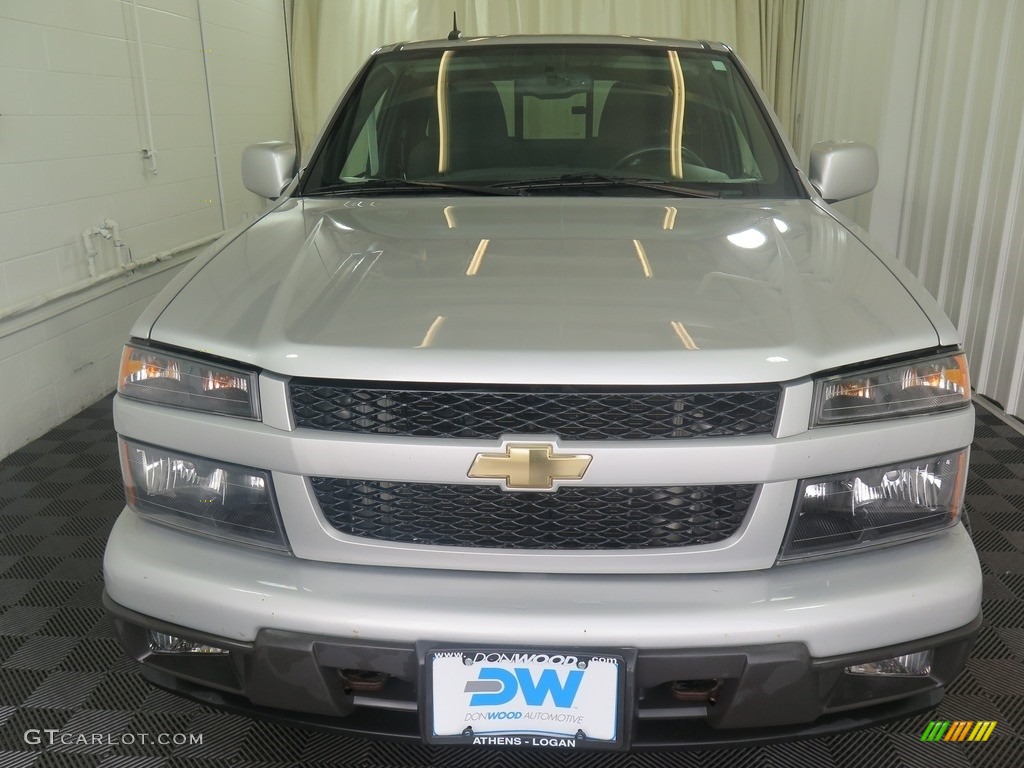 2012 Colorado LT Extended Cab 4x4 - Sheer Silver Metallic / Ebony photo #5