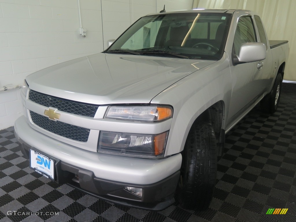 2012 Colorado LT Extended Cab 4x4 - Sheer Silver Metallic / Ebony photo #6