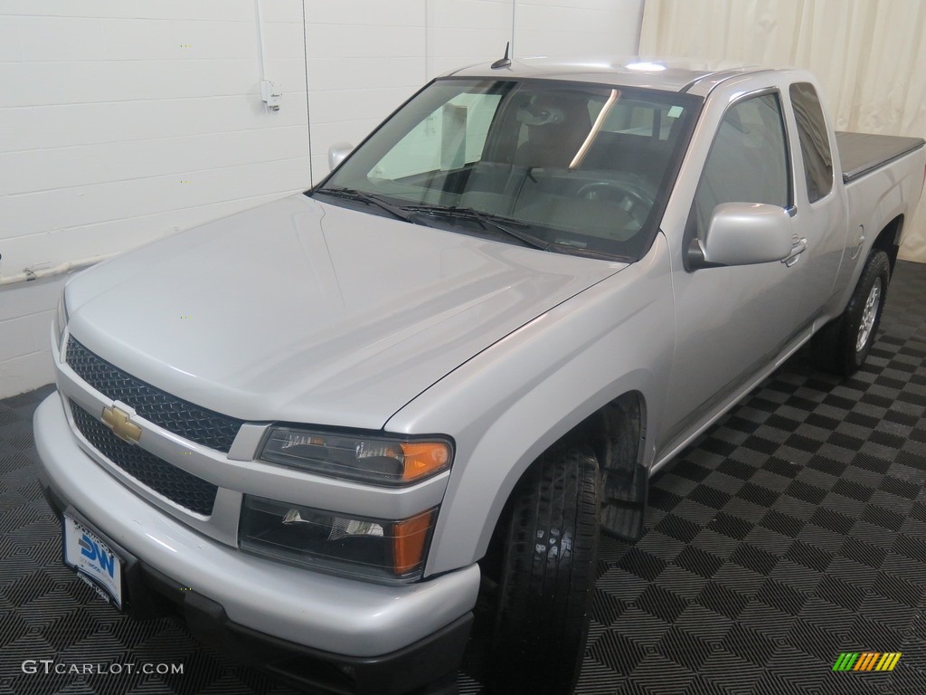 2012 Colorado LT Extended Cab 4x4 - Sheer Silver Metallic / Ebony photo #7