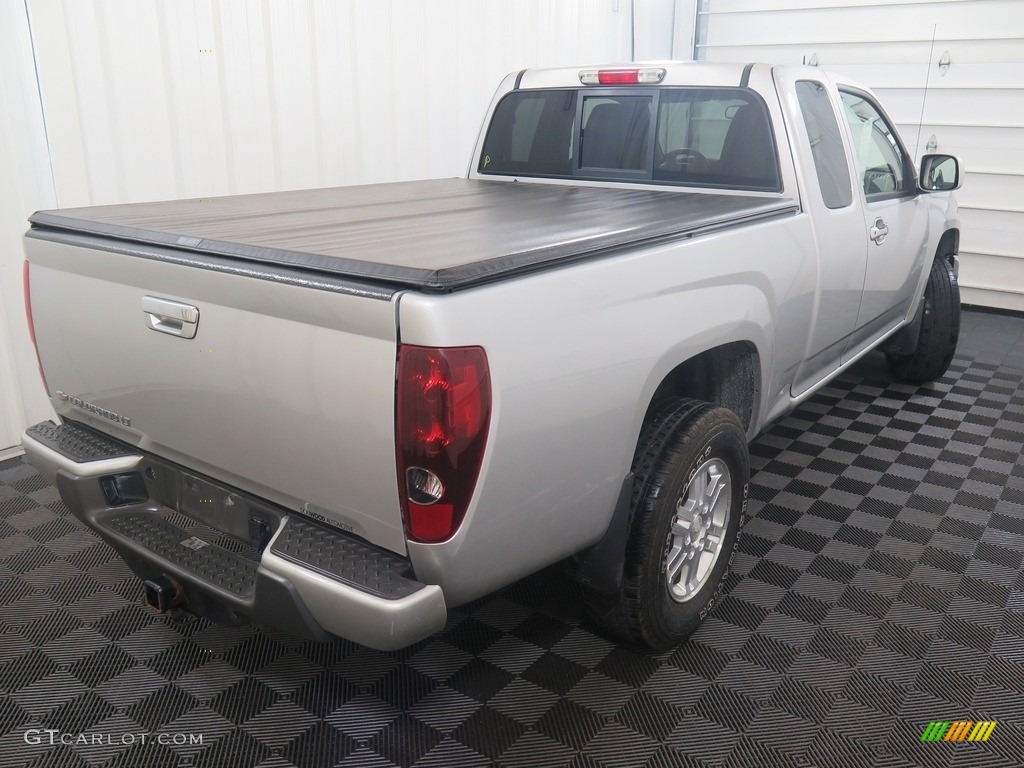 2012 Colorado LT Extended Cab 4x4 - Sheer Silver Metallic / Ebony photo #10