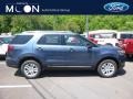 2018 Blue Metallic Ford Explorer XLT 4WD  photo #1