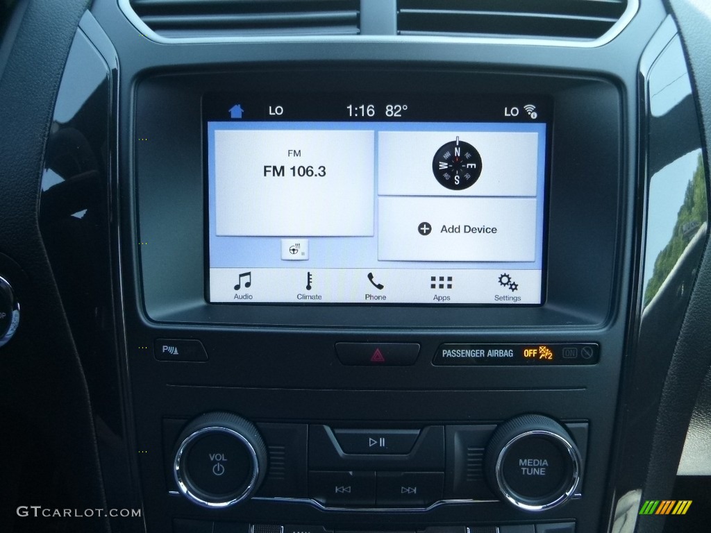 2018 Explorer XLT 4WD - Blue Metallic / Ebony Black photo #14