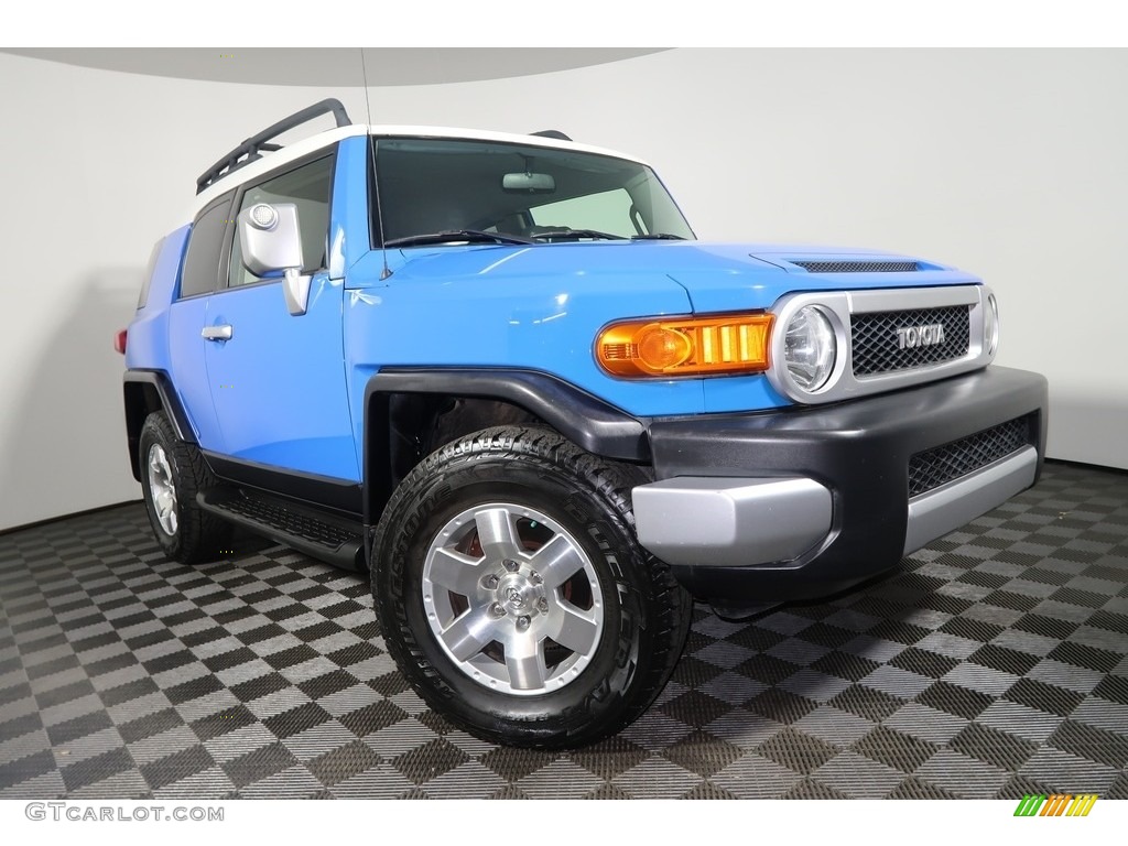 2007 FJ Cruiser 4WD - Voodoo Blue / Dark Charcoal photo #1