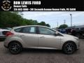 White Gold 2018 Ford Focus SEL Hatch