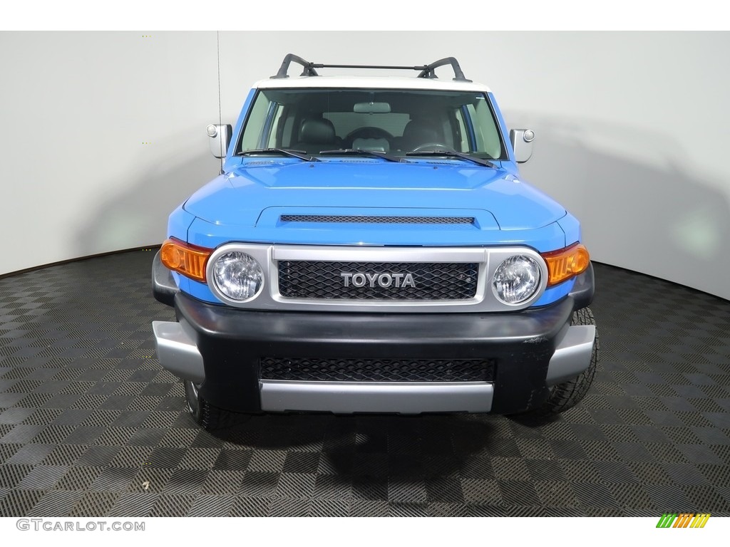 2007 FJ Cruiser 4WD - Voodoo Blue / Dark Charcoal photo #4