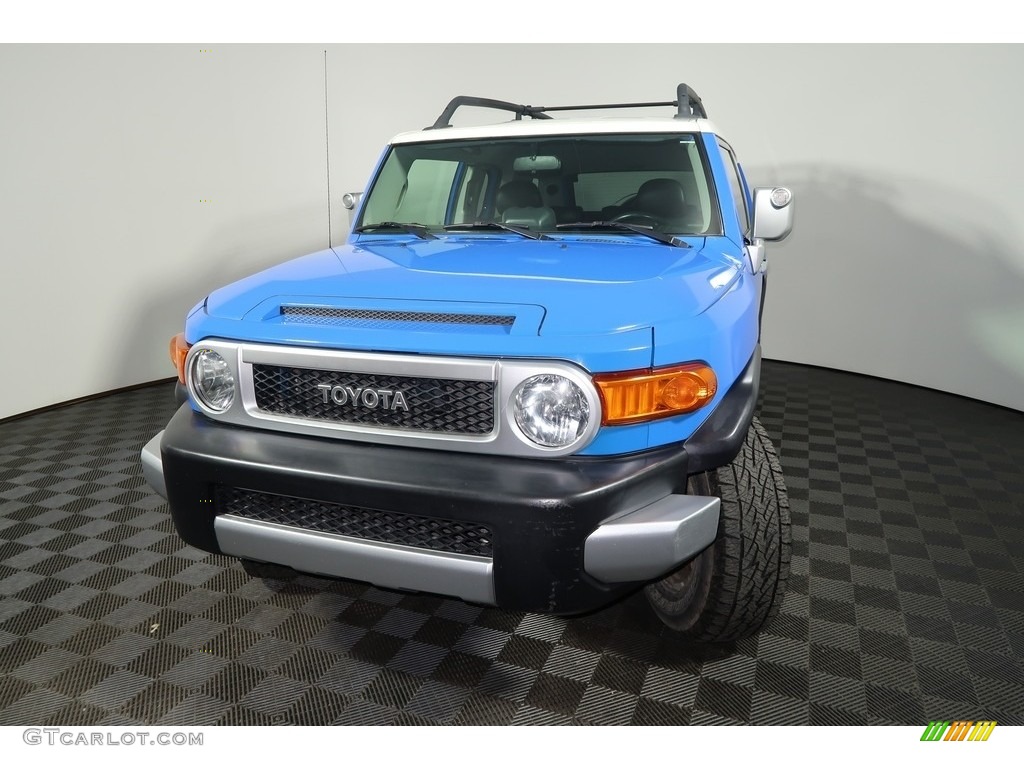 2007 FJ Cruiser 4WD - Voodoo Blue / Dark Charcoal photo #5