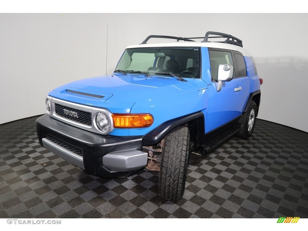 2007 FJ Cruiser 4WD - Voodoo Blue / Dark Charcoal photo #6