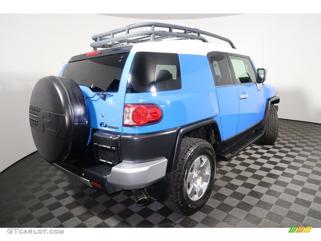 2007 FJ Cruiser 4WD - Voodoo Blue / Dark Charcoal photo #11