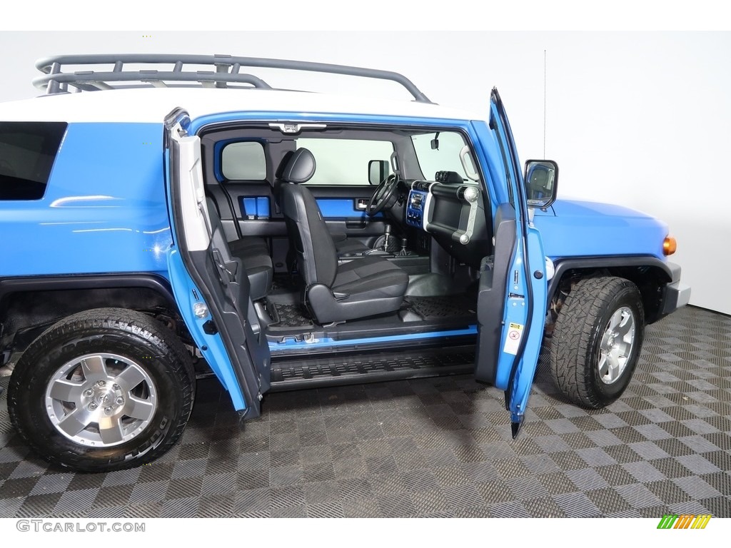 2007 FJ Cruiser 4WD - Voodoo Blue / Dark Charcoal photo #25
