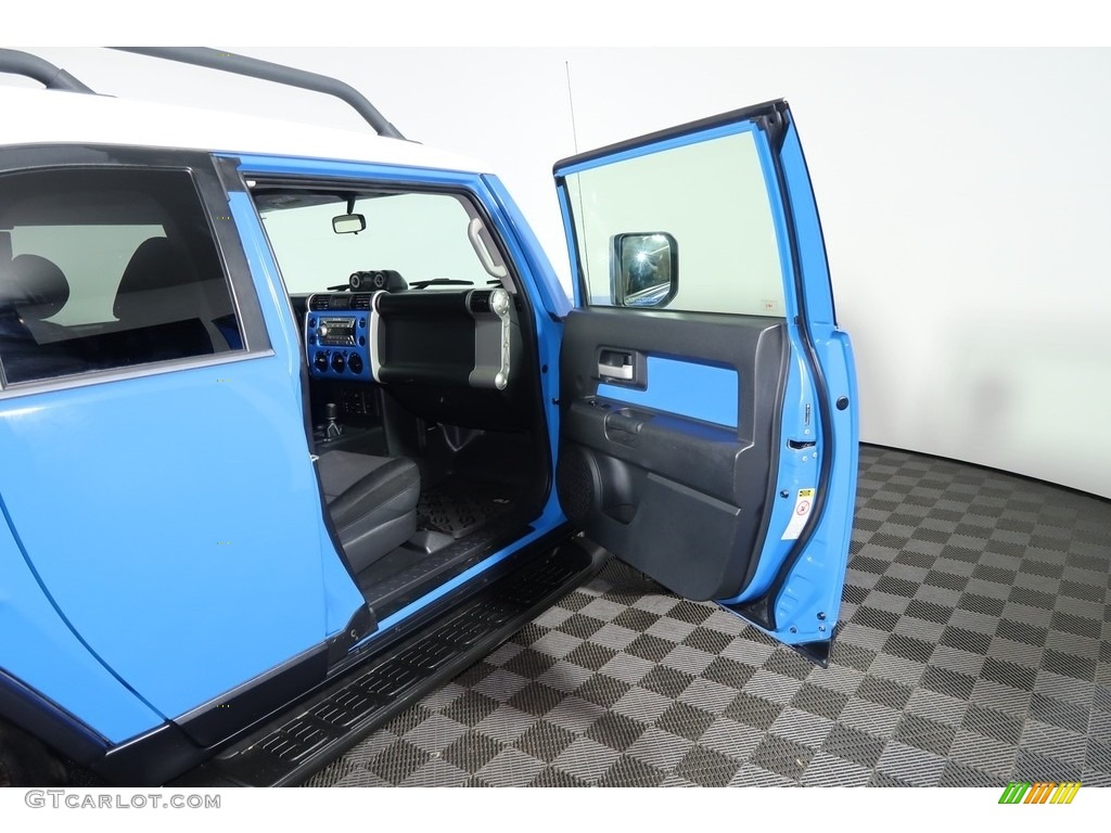 2007 FJ Cruiser 4WD - Voodoo Blue / Dark Charcoal photo #26