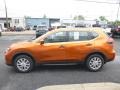 2017 Monarch Orange Nissan Rogue S AWD  photo #7