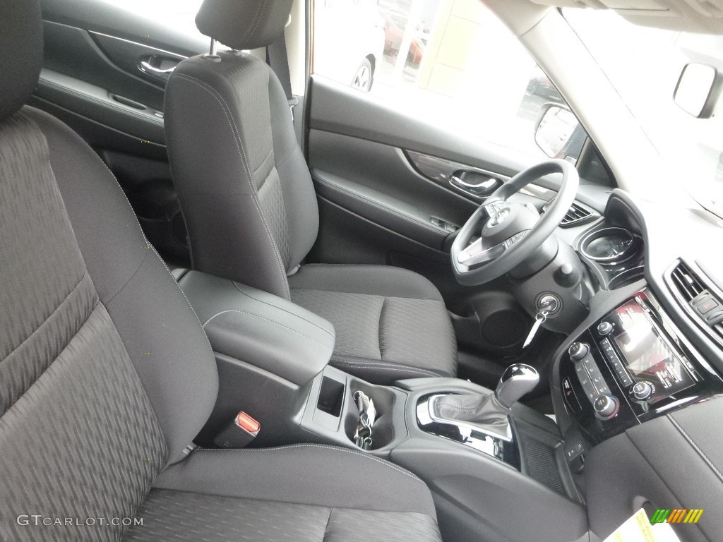 2017 Rogue S AWD - Monarch Orange / Charcoal photo #11