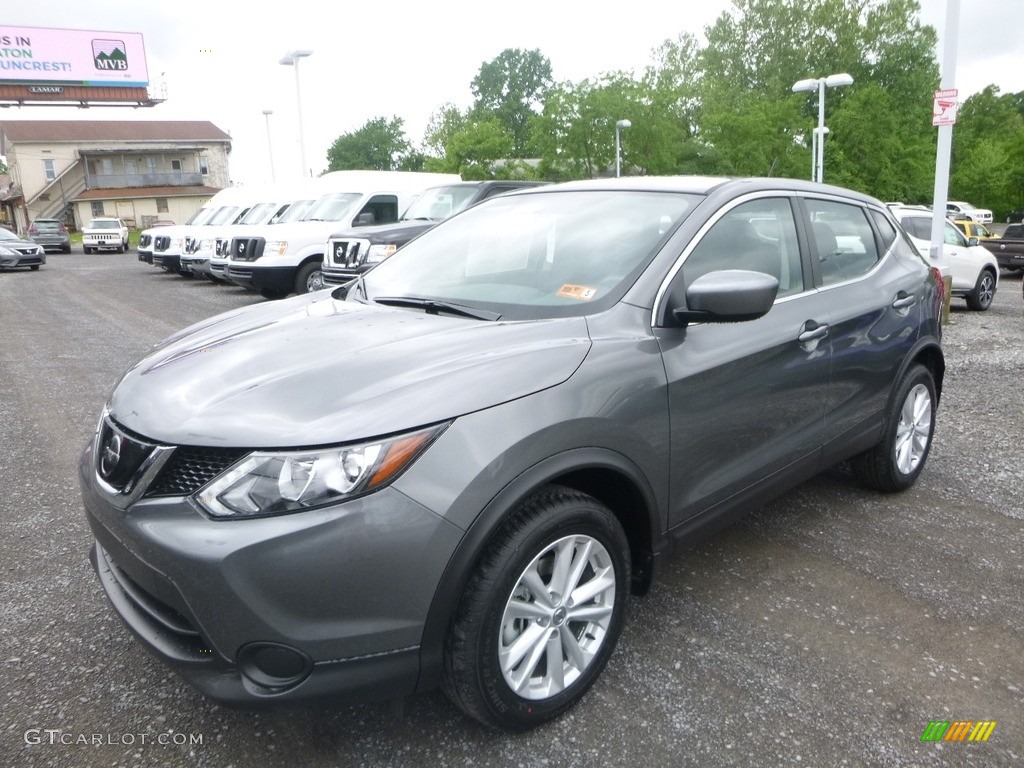 Gun Metallic 2018 Nissan Rogue Sport S AWD Exterior Photo #127315328