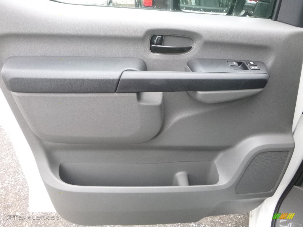 2018 Nissan NV 2500 HD S Cargo Gray Door Panel Photo #127315974