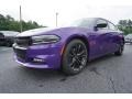 2018 Plum Crazy Pearl Dodge Charger R/T  photo #3