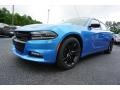 2018 B5 Blue Pearl Dodge Charger R/T  photo #3