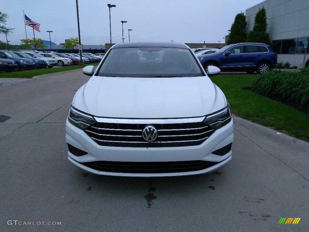 2019 Jetta SE - Pure White / Dark Beige photo #1