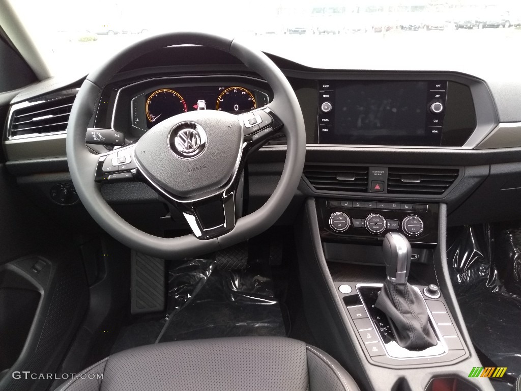 2019 Volkswagen Jetta SEL Premium Titan Black Dashboard Photo #127317824