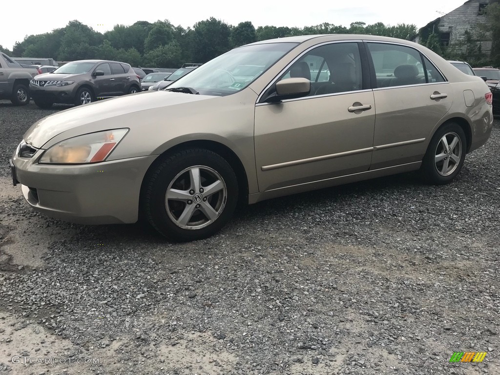 2005 Accord EX-L Sedan - Desert Mist Metallic / Ivory photo #2