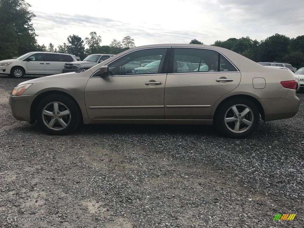 2005 Accord EX-L Sedan - Desert Mist Metallic / Ivory photo #3