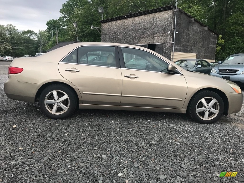 2005 Accord EX-L Sedan - Desert Mist Metallic / Ivory photo #9