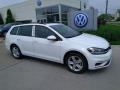 Pure White 2018 Volkswagen Golf SportWagen SE Exterior