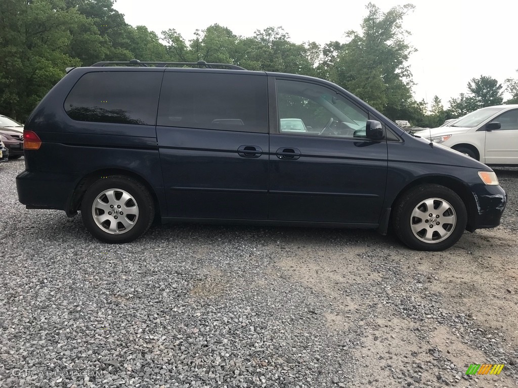 2003 Odyssey EX-L - Midnight Blue Pearl / Quartz photo #9