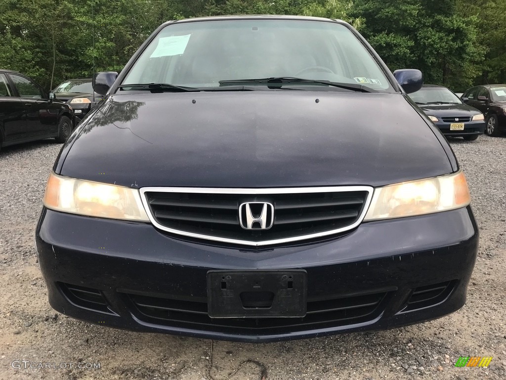 2003 Odyssey EX-L - Midnight Blue Pearl / Quartz photo #12