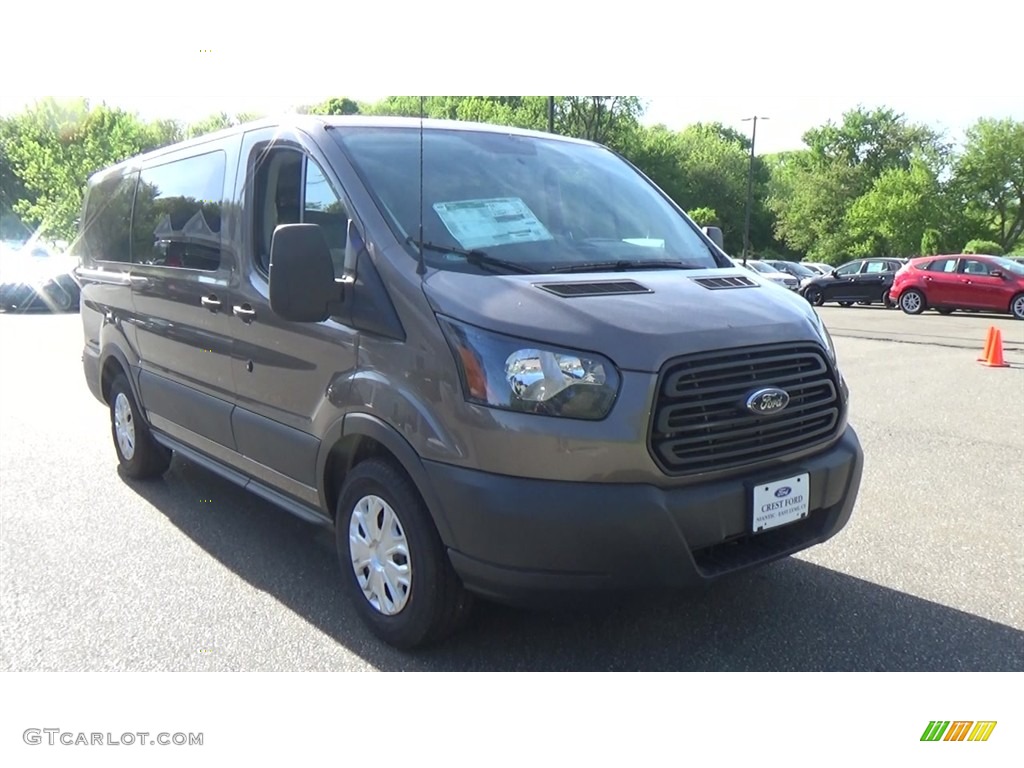Stone Gray 2018 Ford Transit Passenger Wagon XL 150 LR Regular Exterior Photo #127322804
