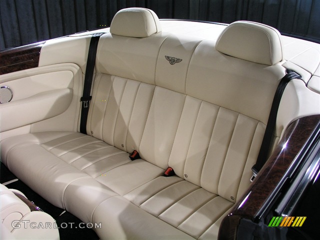2007 Bentley Azure in Beluga/Cotswold Pinstripe / Cotswold /Beluga/Burr Walnut Veneer, Rear Seats 2007 Bentley Azure Standard Azure Model Parts