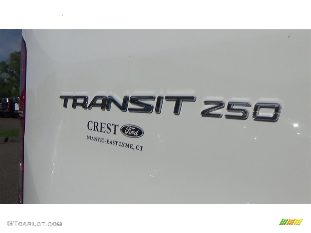 2018 Transit Van 250 LR Regular - Oxford White / Pewter photo #9