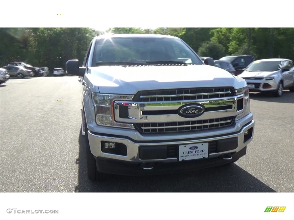 2018 F150 XLT SuperCrew 4x4 - Ingot Silver / Earth Gray photo #5