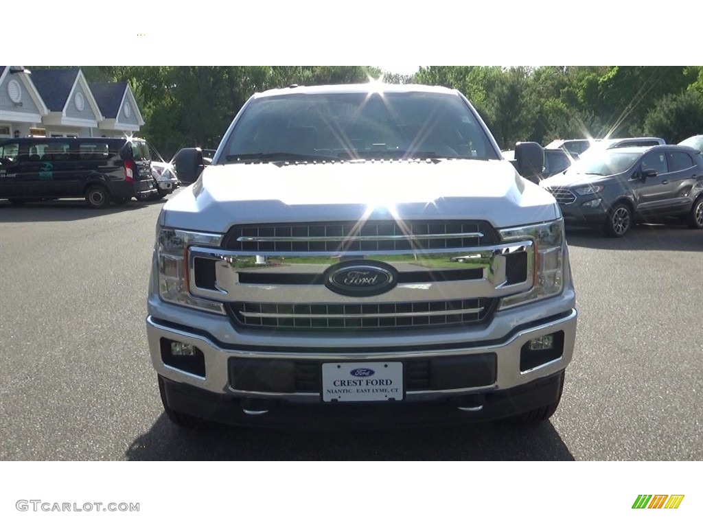 2018 F150 XLT SuperCrew 4x4 - Ingot Silver / Earth Gray photo #6