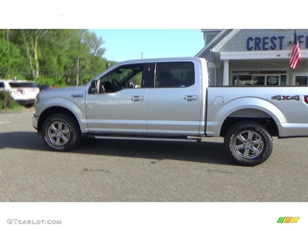 2018 F150 XLT SuperCrew 4x4 - Ingot Silver / Earth Gray photo #14