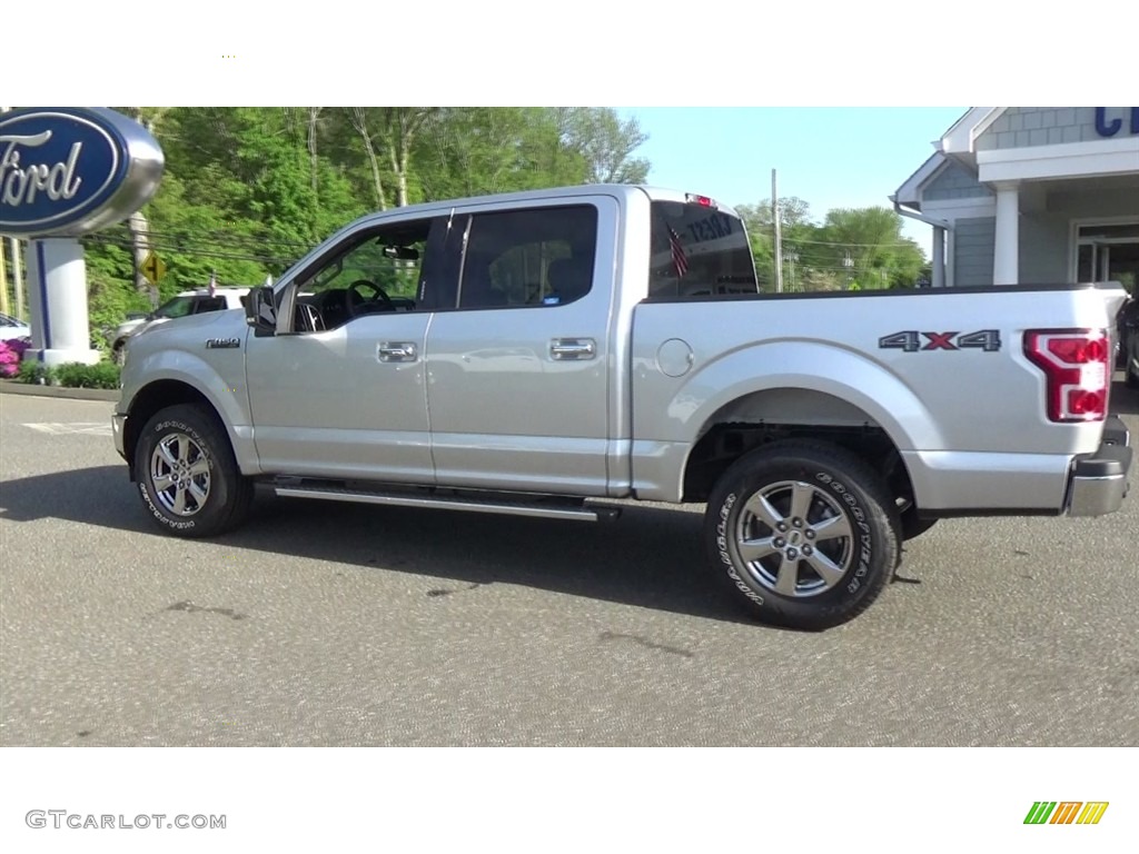 2018 F150 XLT SuperCrew 4x4 - Ingot Silver / Earth Gray photo #15