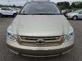 2008 Sunset Gold Metallic Kia Sedona LX  photo #2